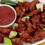 BC Raspberry Chipotle Wings
