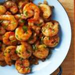 Sizzlin' Shrimp with BC Raspberry Salsa