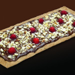 Raspberry-Chocolate Thin Crust Pizza