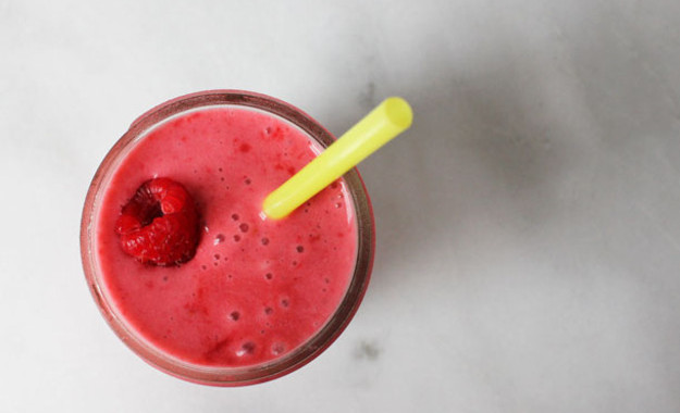 BC Raspberry, Ginger and Coconut Shake