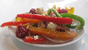 pepper raspberry salad