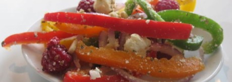 pepper raspberry salad