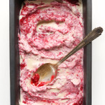 Raspberry Ripple Coconut Ice Cream